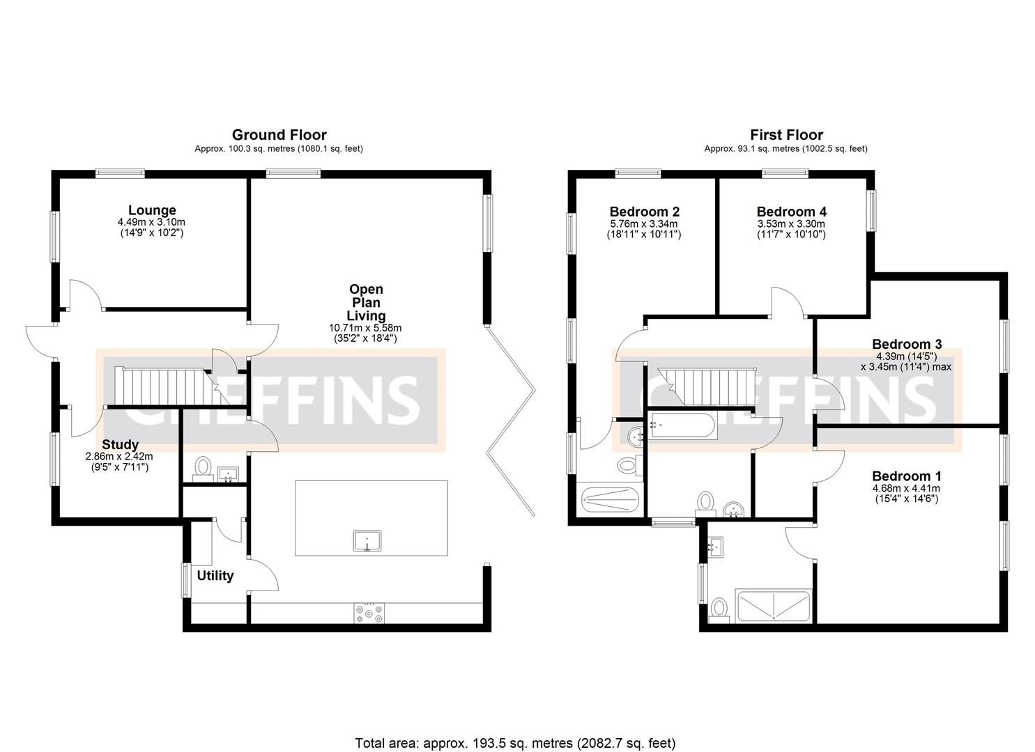 4 Bedroom for sale in Soham Cheffins Ely Sales